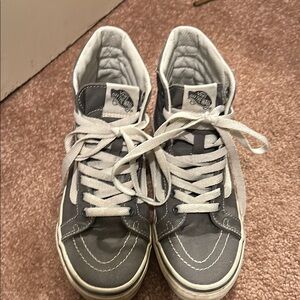 Vans Gray High-Top Sneakers